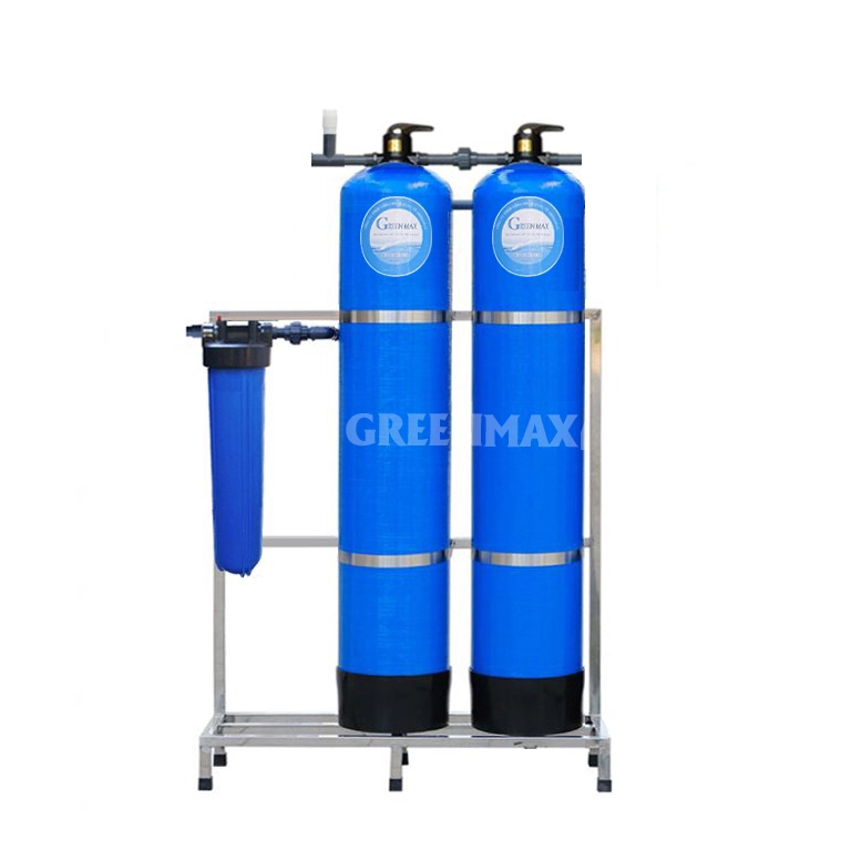 Hệ thống lọc nước GREENMAX - GR02 (2 cột composite - Van xả tay)