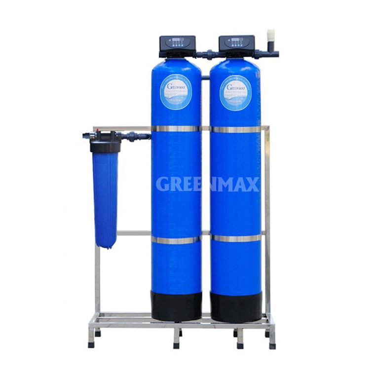 Hệ thống lọc nước GREENMAX - GRS02 (2 cột composite - Tự động sục xả cặn bẩn)
