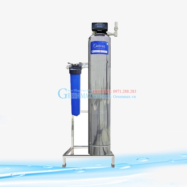 Hệ thống lọc nước GREENMAX - GRS01I (1 cột inox - Tự động sục xả cặn bẩn)